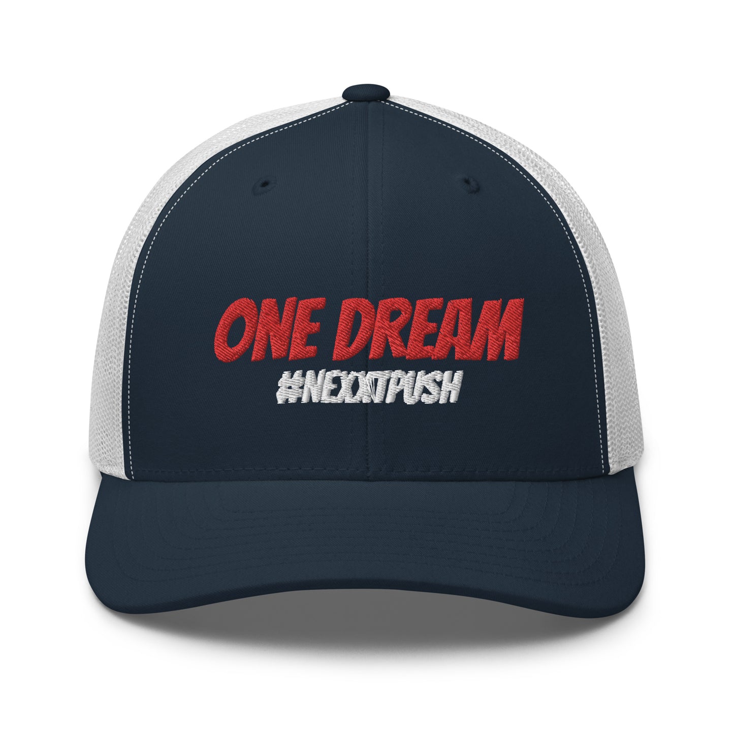 #Nexxtpush Red "One Dream" - Low Profile Trucker Cap