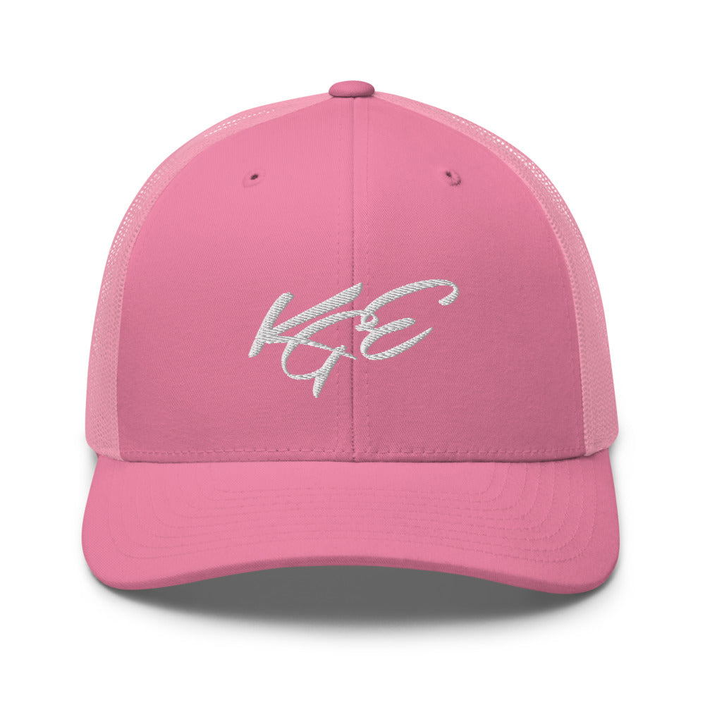 KGE Unlid - Low Profile Pink Trucker Cap