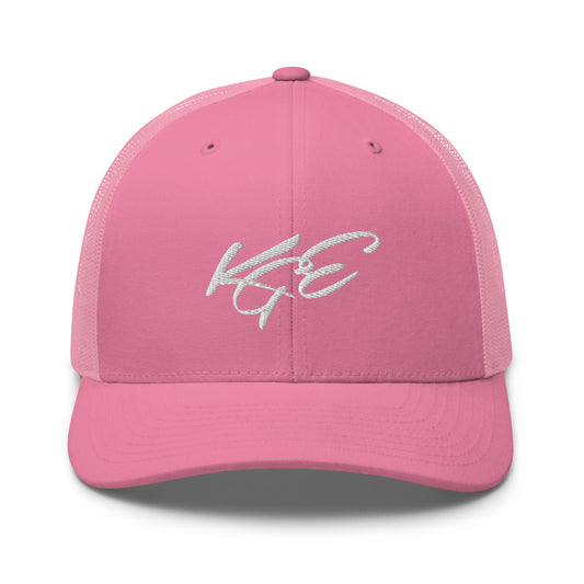 KGE Unlid - Low Profile Pink Trucker Cap