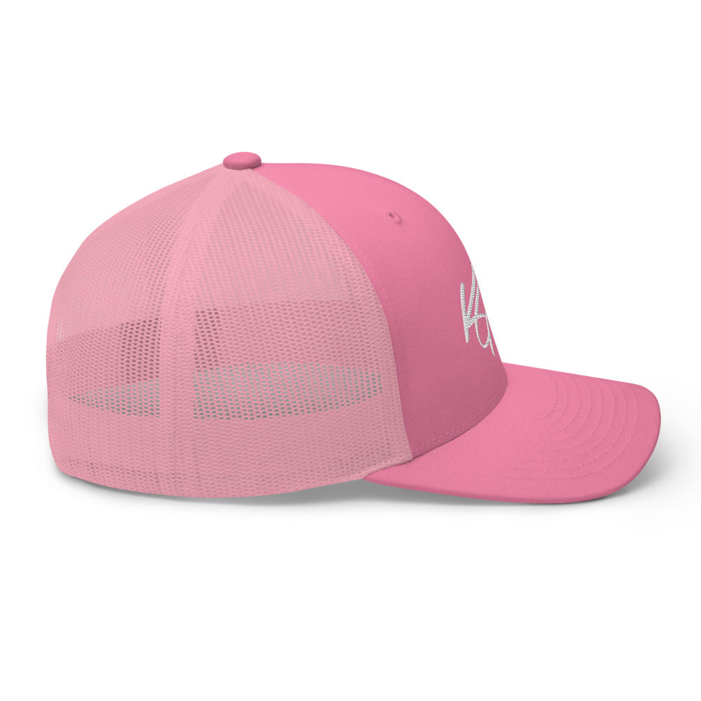 KGE Unlid - Low Profile Pink Trucker Cap