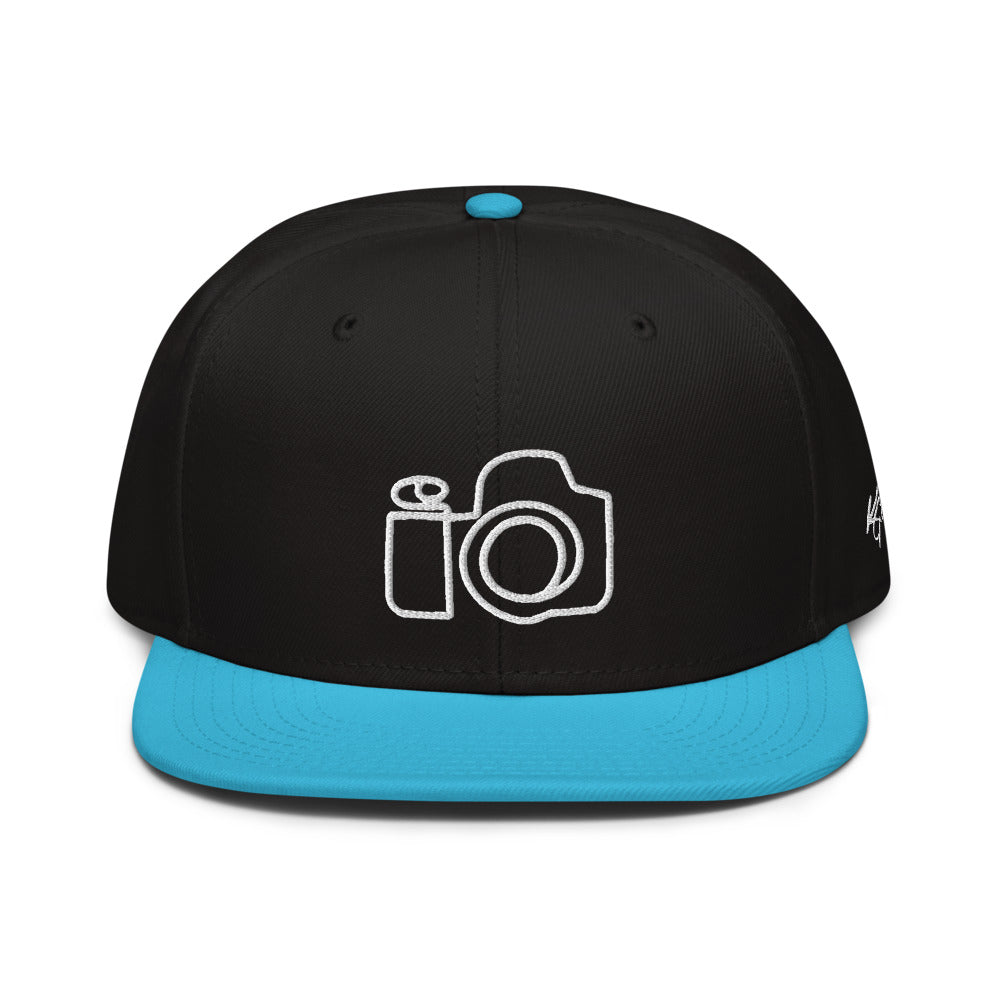 (New) KGE Photography Embroidered Camera OTTO Snapback Hat