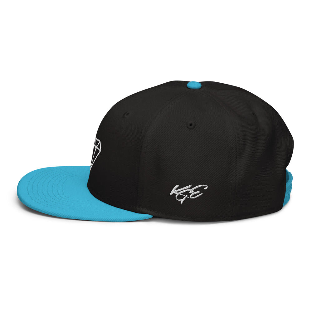 (New) KGE Diamond Embroidered OTTOSnapback Hat