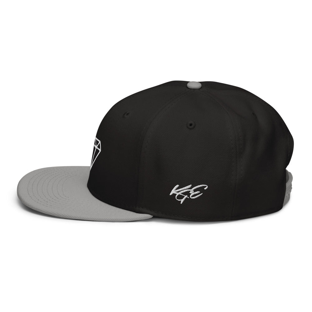 (New) KGE Diamond Embroidered OTTOSnapback Hat