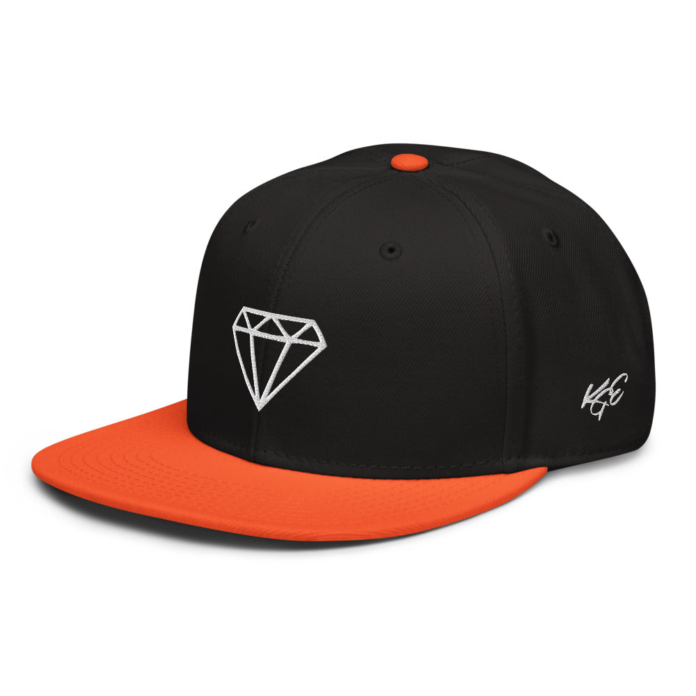 (New) KGE Diamond Embroidered OTTOSnapback Hat