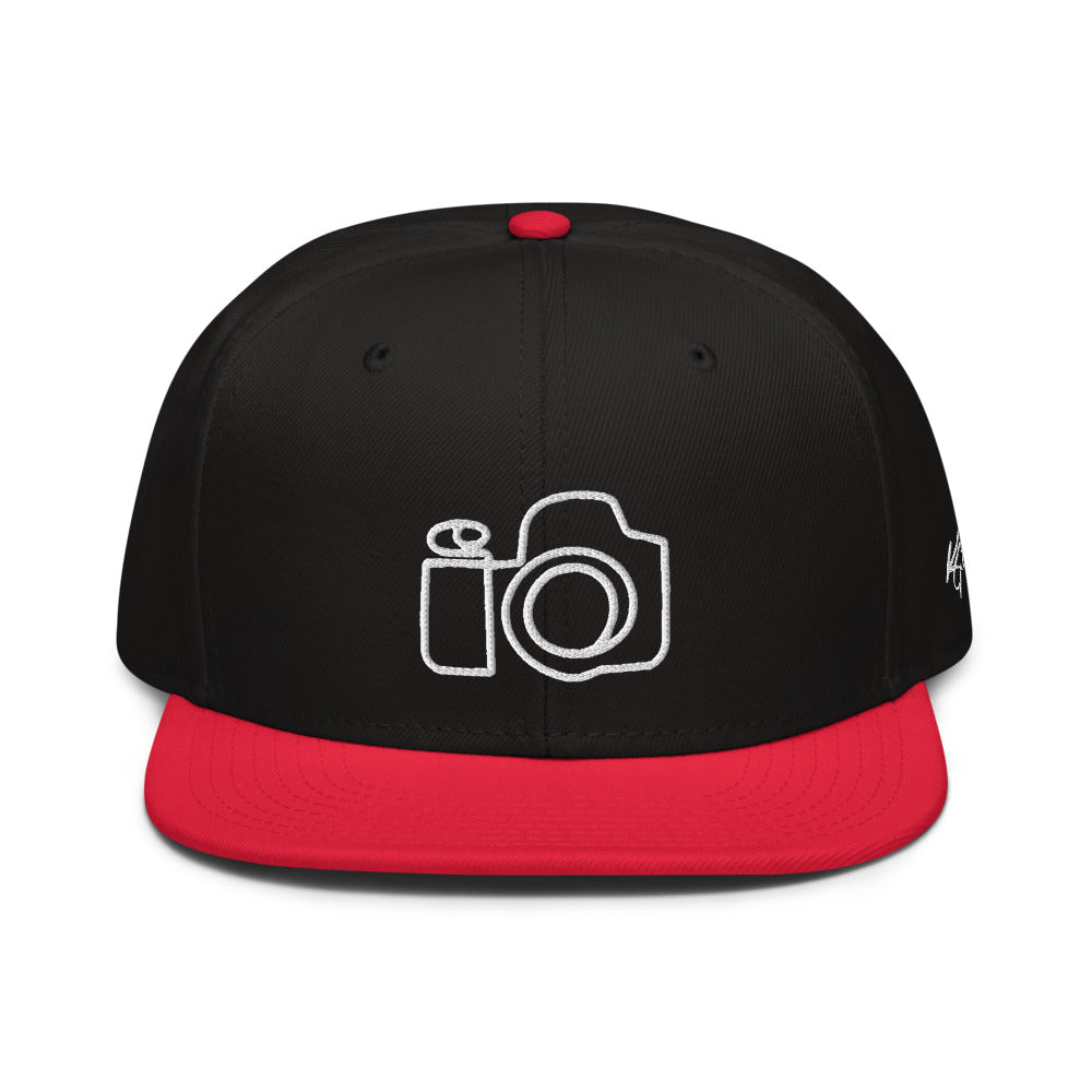 (New) KGE Photography Embroidered Camera OTTO Snapback Hat