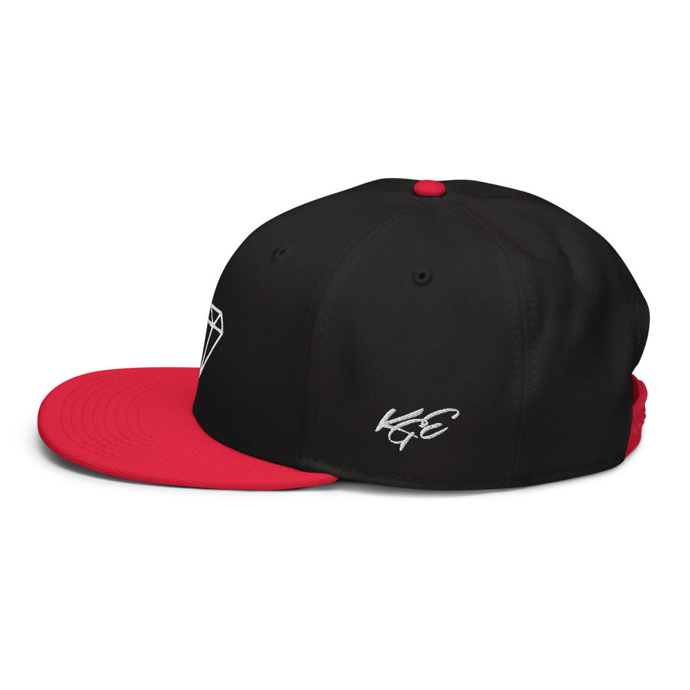 (New) KGE Diamond Embroidered OTTOSnapback Hat