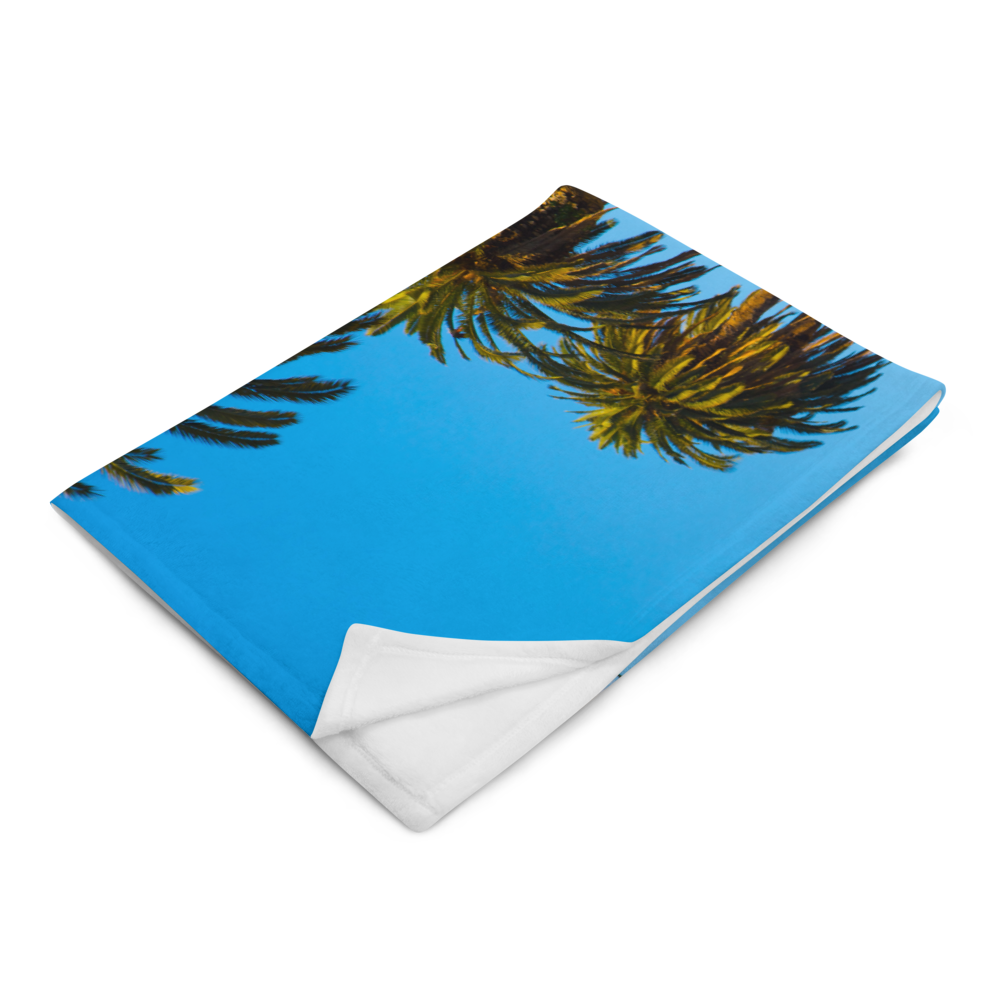 KGE Photography - Escape to  Paradise - High Detailed Print Throw Blanket