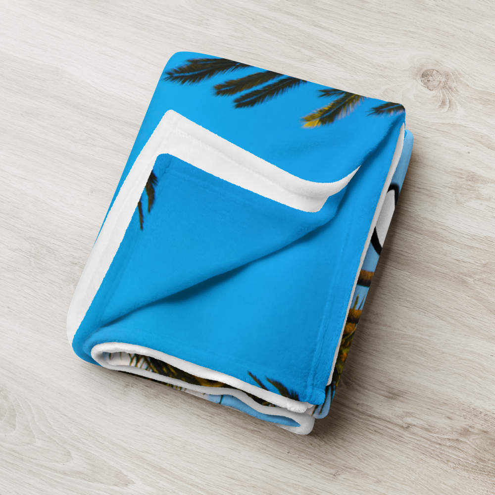 KGE Photography - Escape to  Paradise - High Detailed Print Throw Blanket