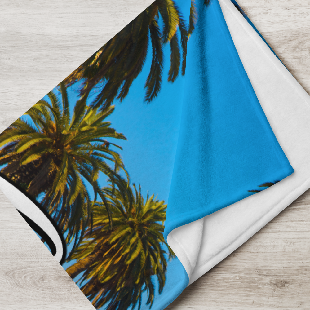 KGE Photography - Escape to  Paradise - High Detailed Print Throw Blanket
