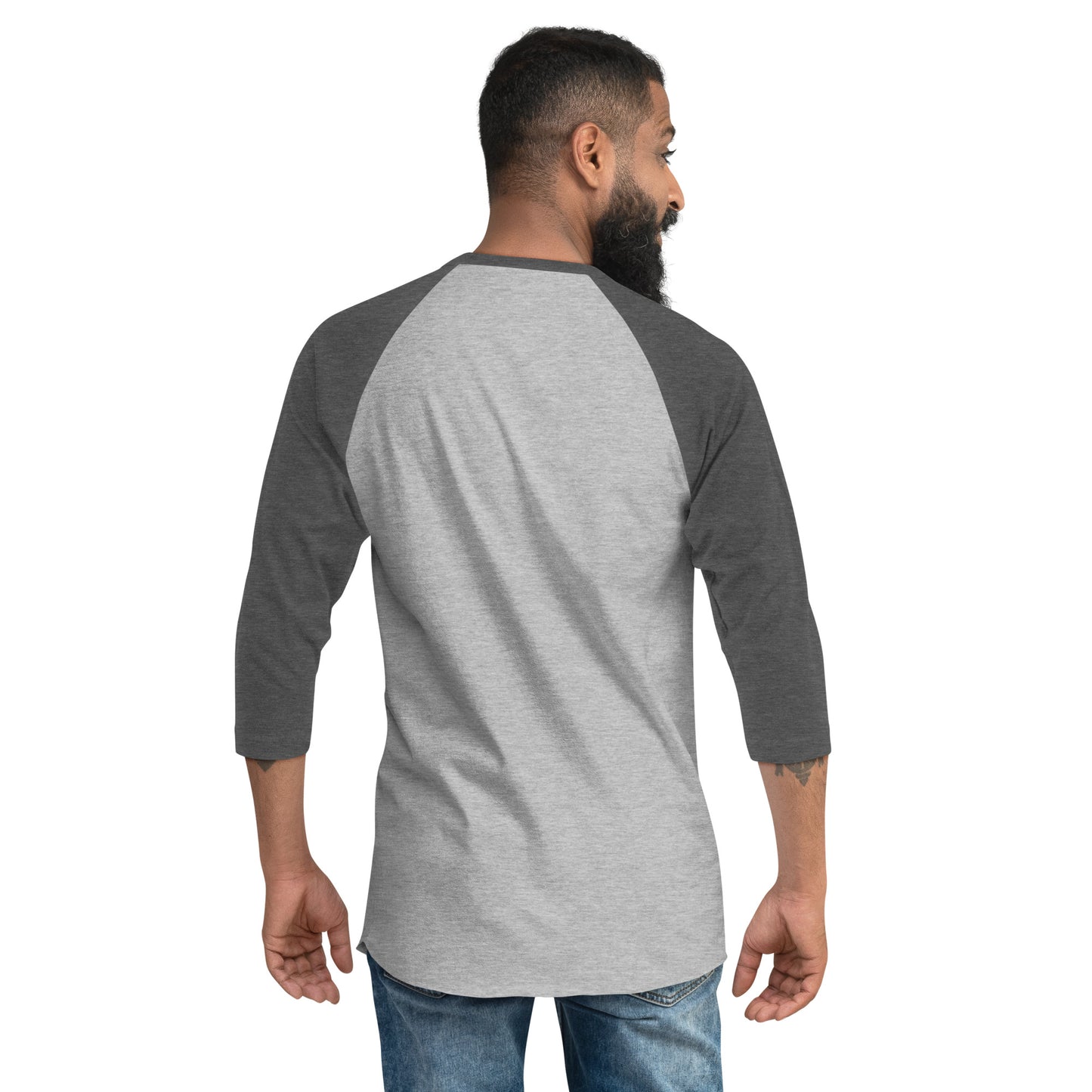 A. Noir -3/4 sleeve raglan shirt