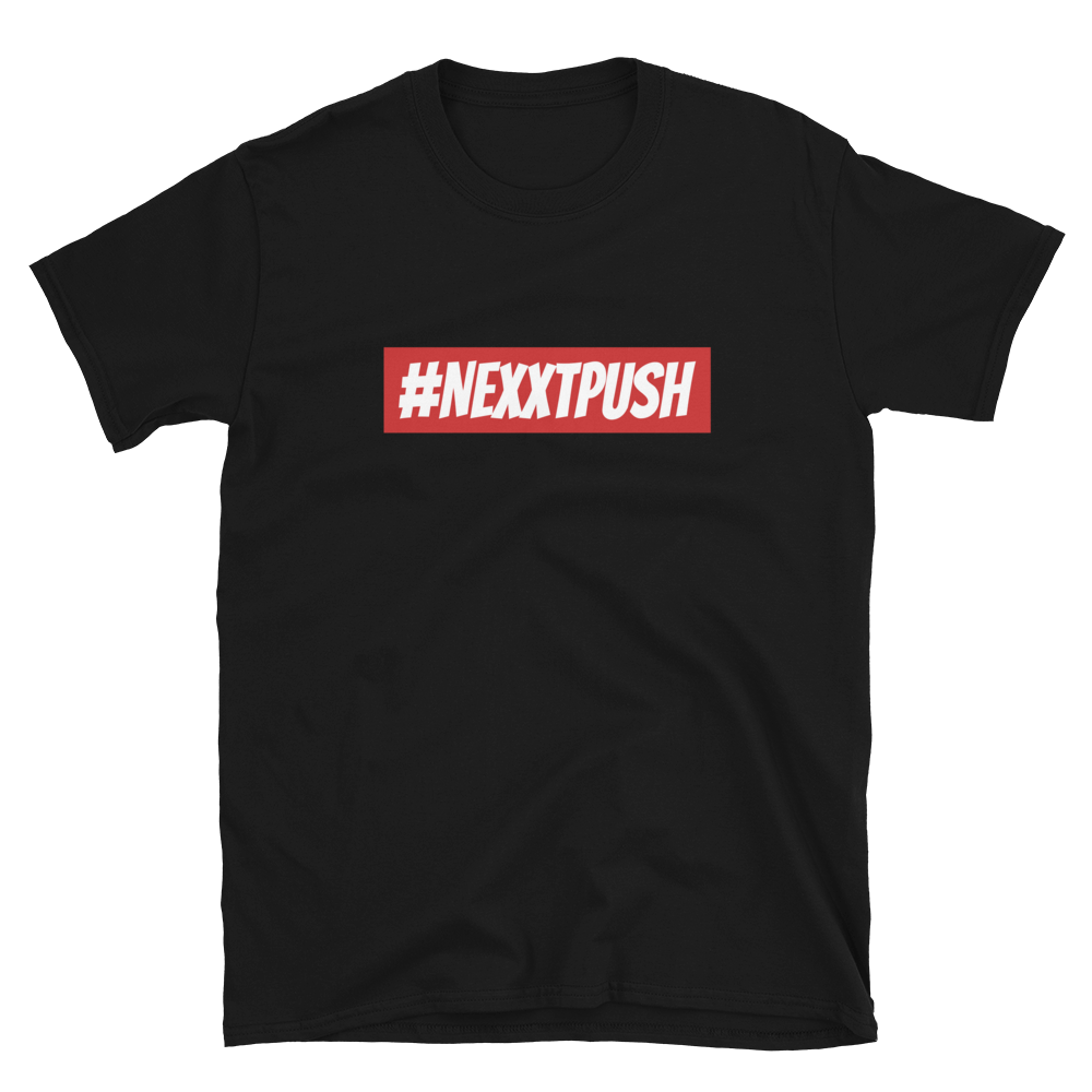 #Nexxtpush Red Logo Short-Sleeve - Softstyle Tee