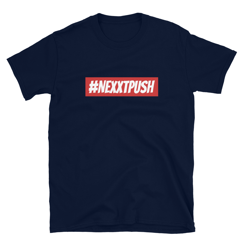 #Nexxtpush Red Logo Short-Sleeve - Softstyle Tee