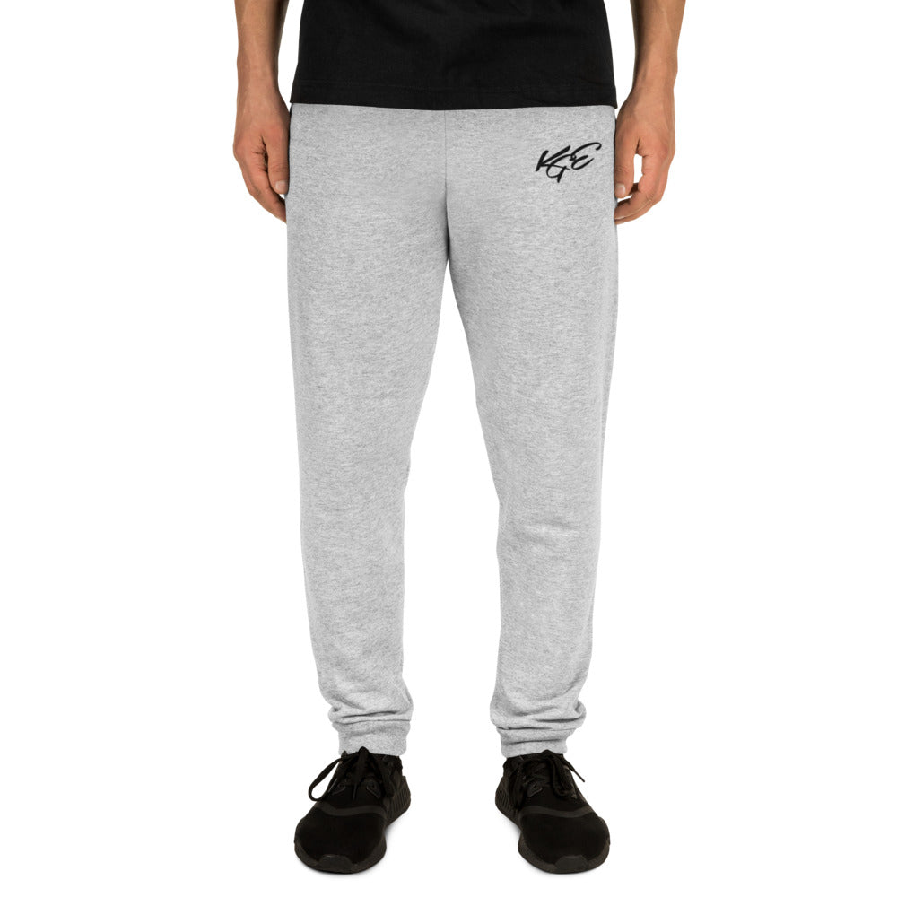 KGE Unlid Embroidered - Joggers (Black Signature)