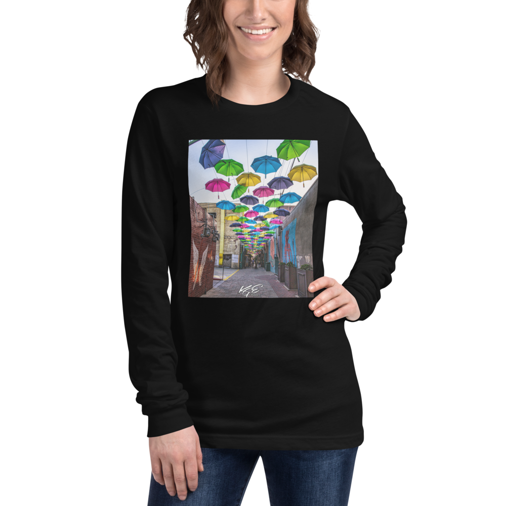 KGE Photography - Umbrella Alley  | Soft-Fit Long Sleeve Tee