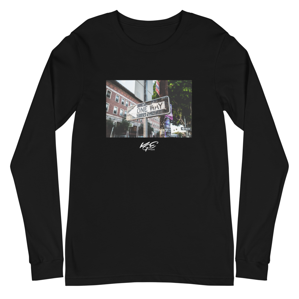 KGE Photography - One Way | Soft-Fit Long Sleeve Tee