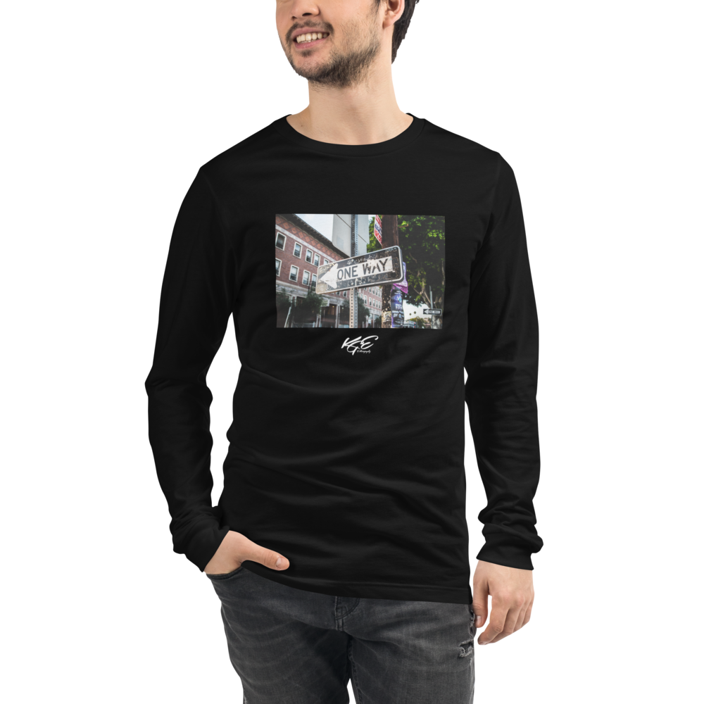 KGE Photography - One Way | Soft-Fit Long Sleeve Tee