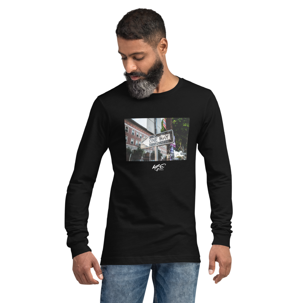 KGE Photography - One Way | Soft-Fit Long Sleeve Tee