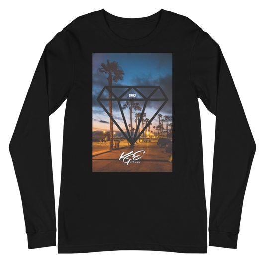 KGE Photography - Cali Diamond | Soft-Fit Long Sleeve Tee