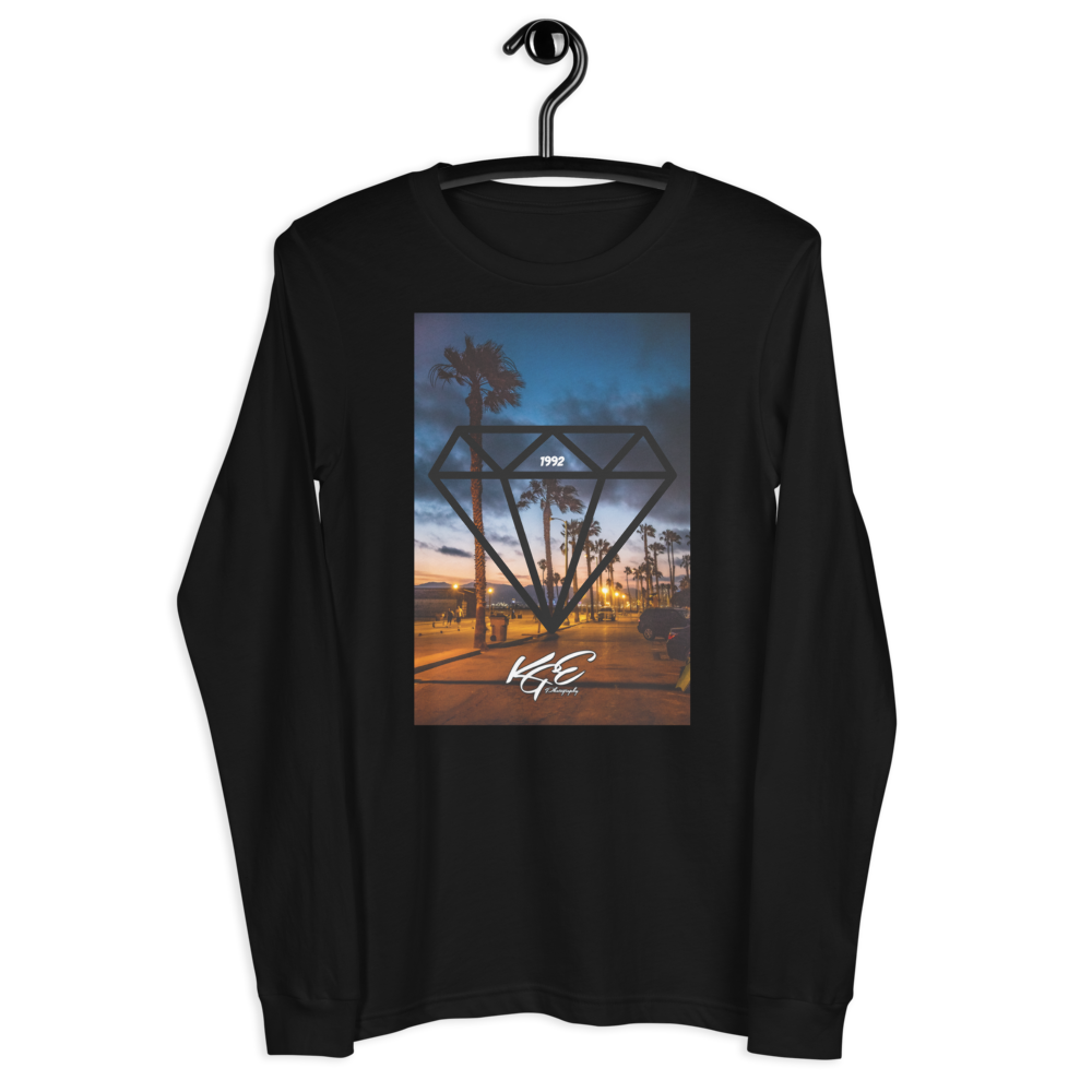 KGE Photography - Cali Diamond | Soft-Fit Long Sleeve Tee