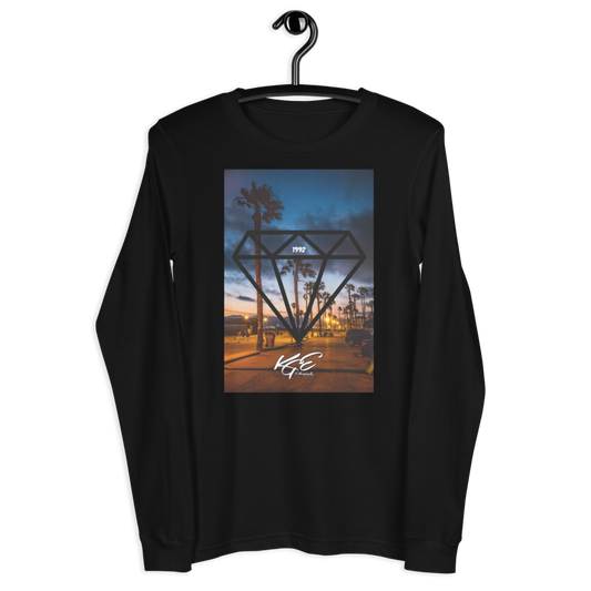 KGE Photography - Cali Diamond | Soft-Fit Long Sleeve Tee