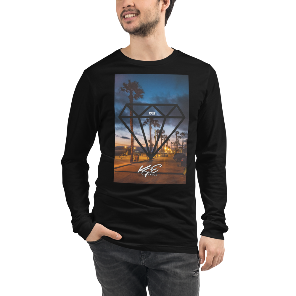 KGE Photography - Cali Diamond | Soft-Fit Long Sleeve Tee