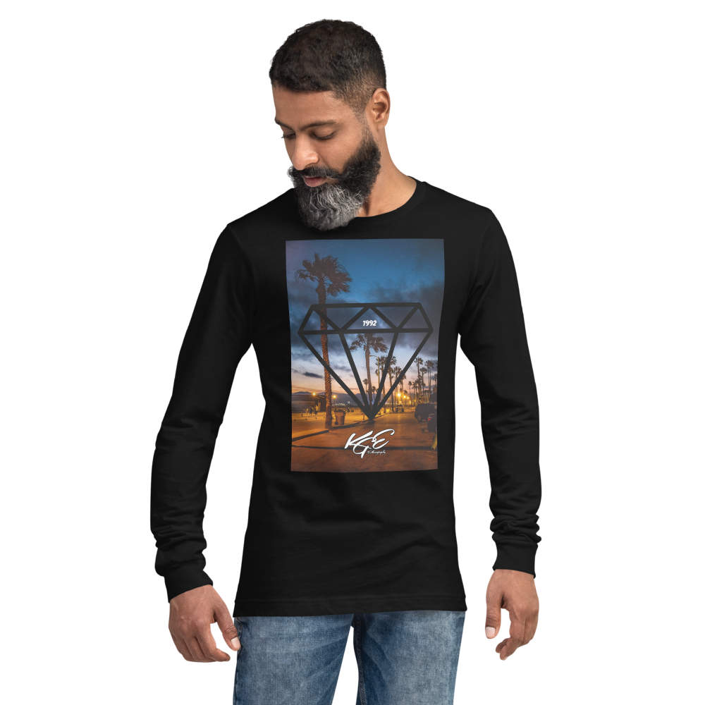 KGE Photography - Cali Diamond | Soft-Fit Long Sleeve Tee