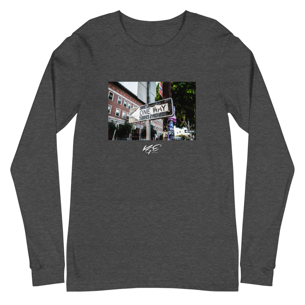 KGE Photography - One Way | Soft-Fit Long Sleeve Tee