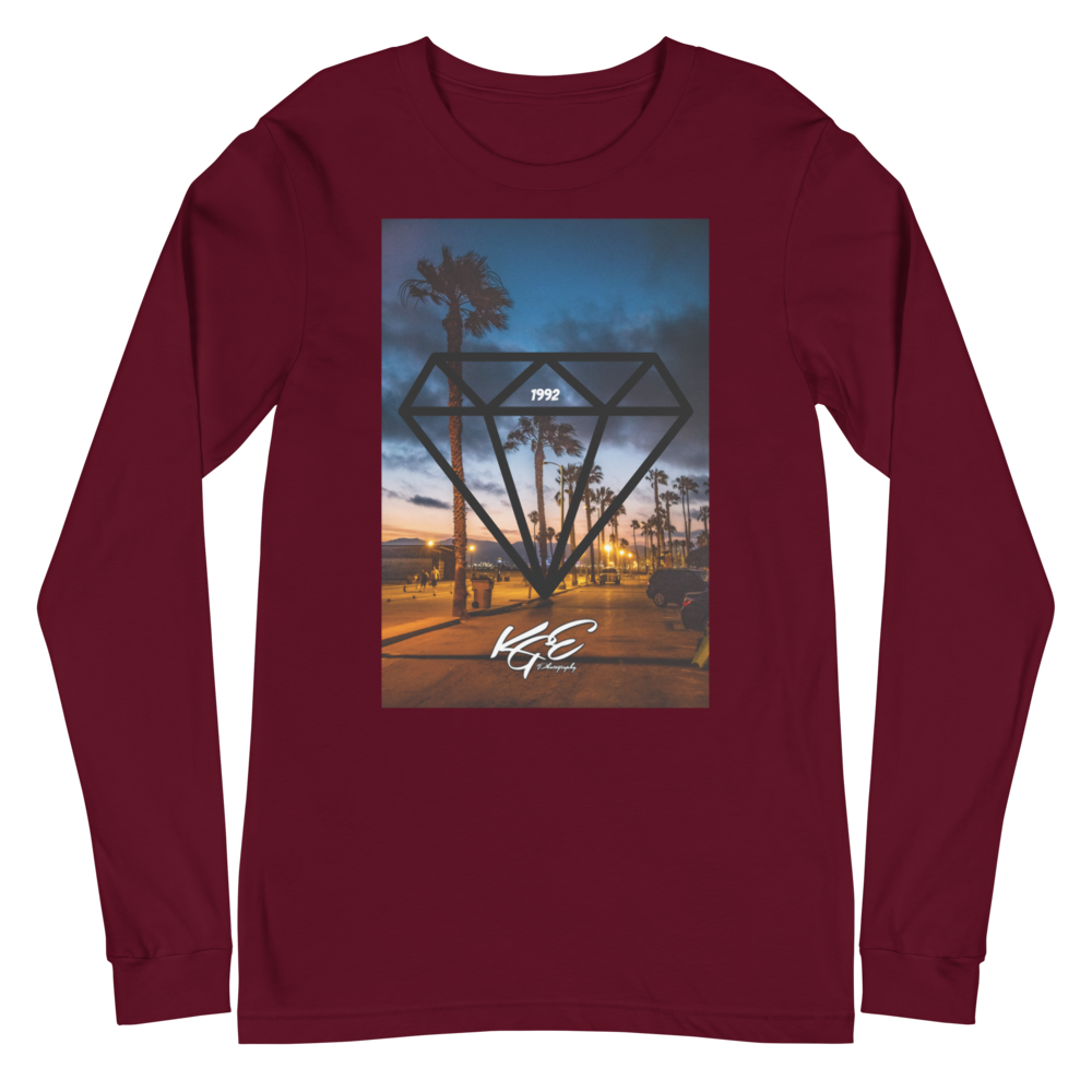KGE Photography - Cali Diamond | Soft-Fit Long Sleeve Tee