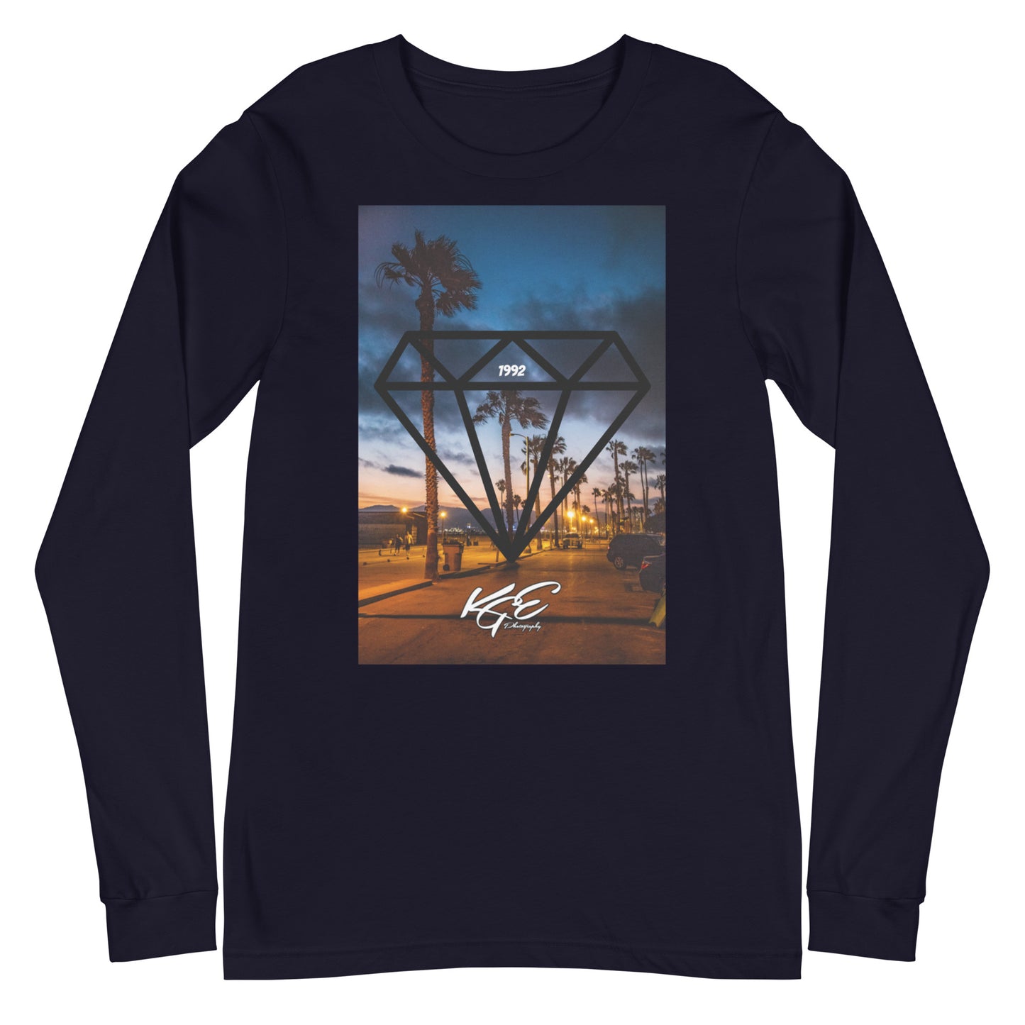 KGE Photography - Cali Diamond | Soft-Fit Long Sleeve Tee