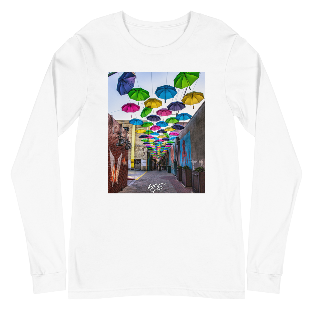 KGE Photography - Umbrella Alley  | Soft-Fit Long Sleeve Tee