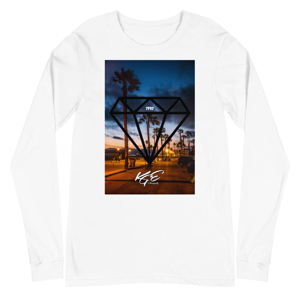 KGE Photography - Cali Diamond | Soft-Fit Long Sleeve Tee