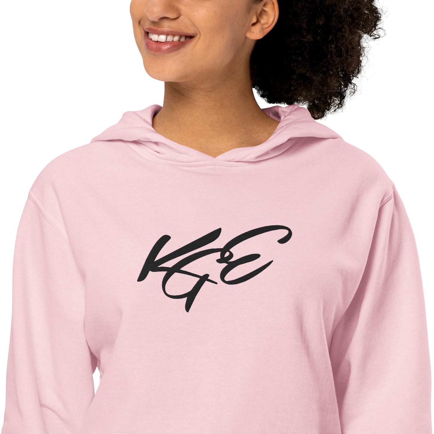 KGE Unlid large embroidery | Unisex midweight Independent hoodie