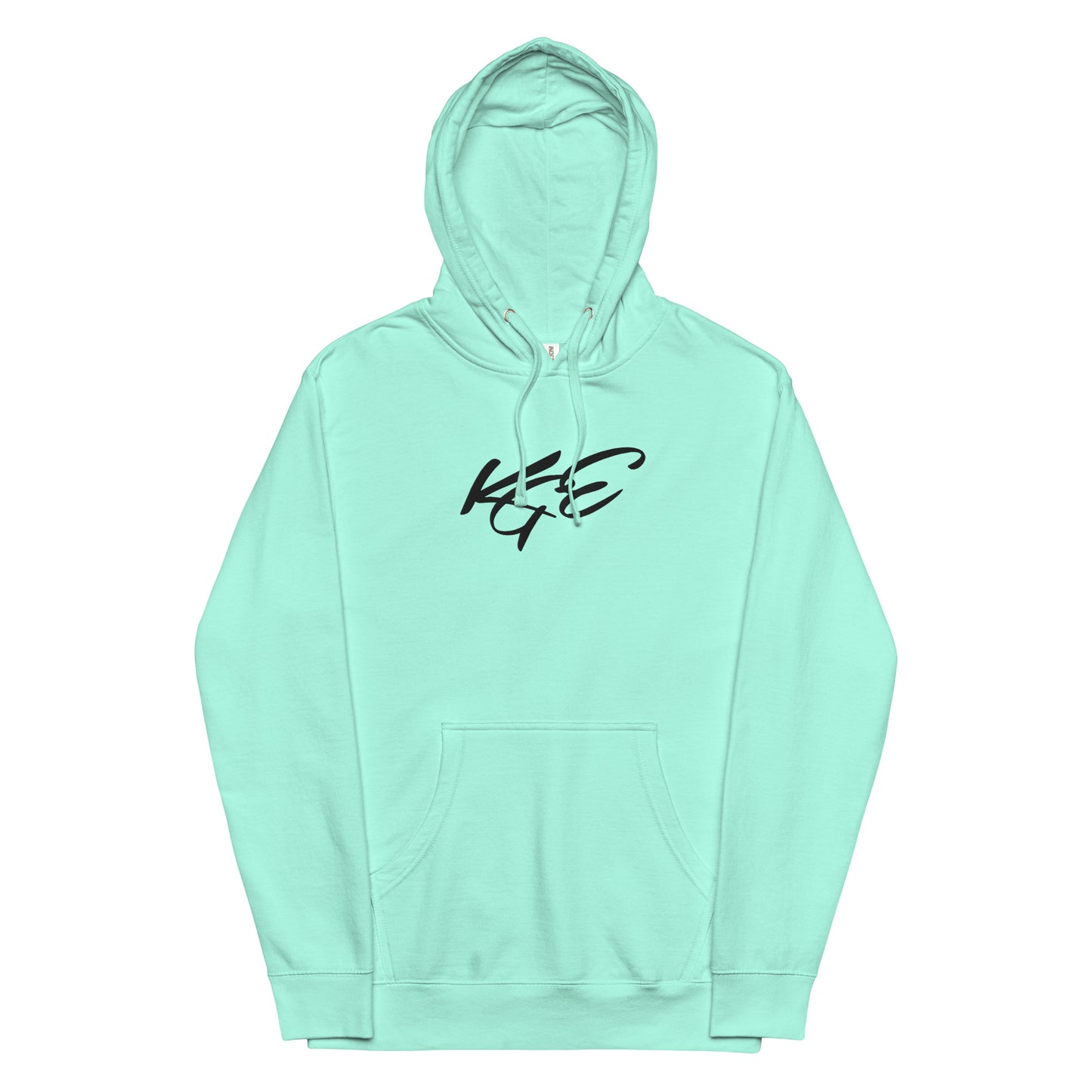 KGE Unlid large embroidery | Unisex midweight Independent hoodie