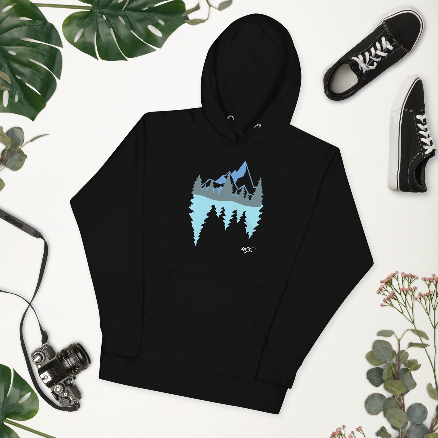 KGE Unlid Adventure - Mountain Escape - Premium Unisex Hoodie