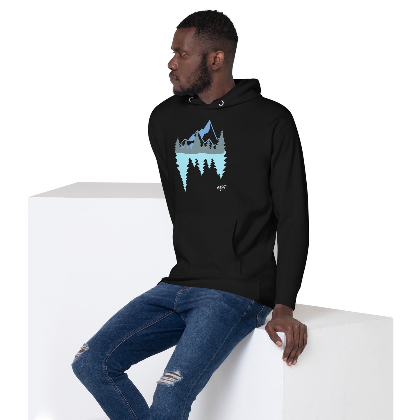 KGE Unlid Adventure - Mountain Escape - Premium Unisex Hoodie