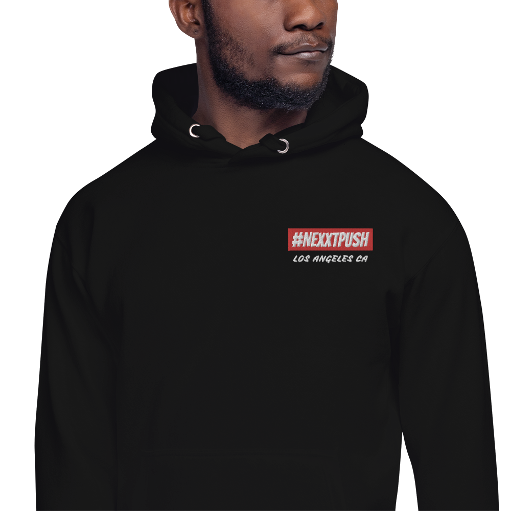 (NEW) #nexxtpush Los Angeles Embroidered Unisex Hoodie