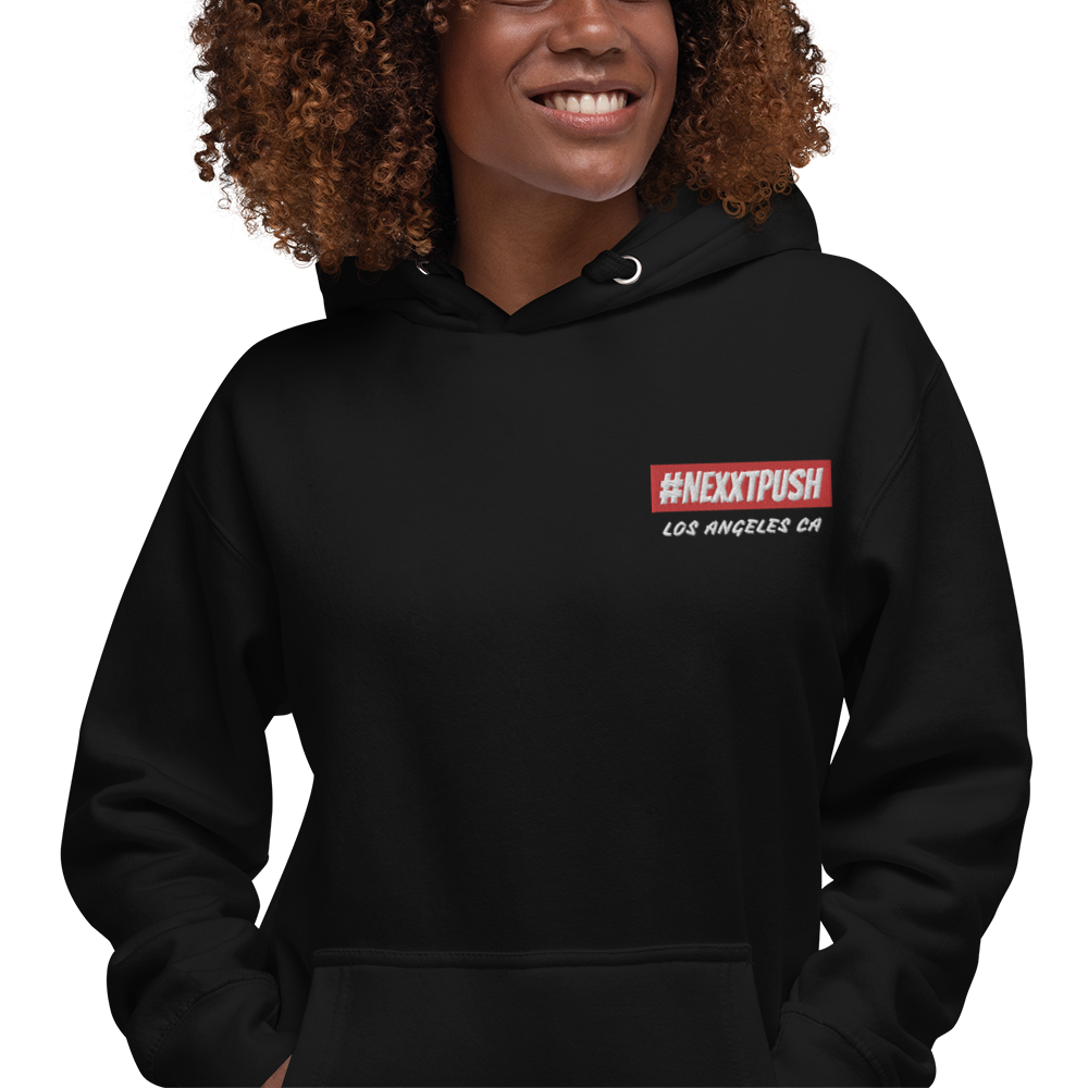 (NEW) #nexxtpush Los Angeles Embroidered Unisex Hoodie