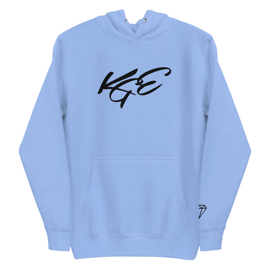 KGE Unlid - Black Embroidery Unisex Premium Hoodie