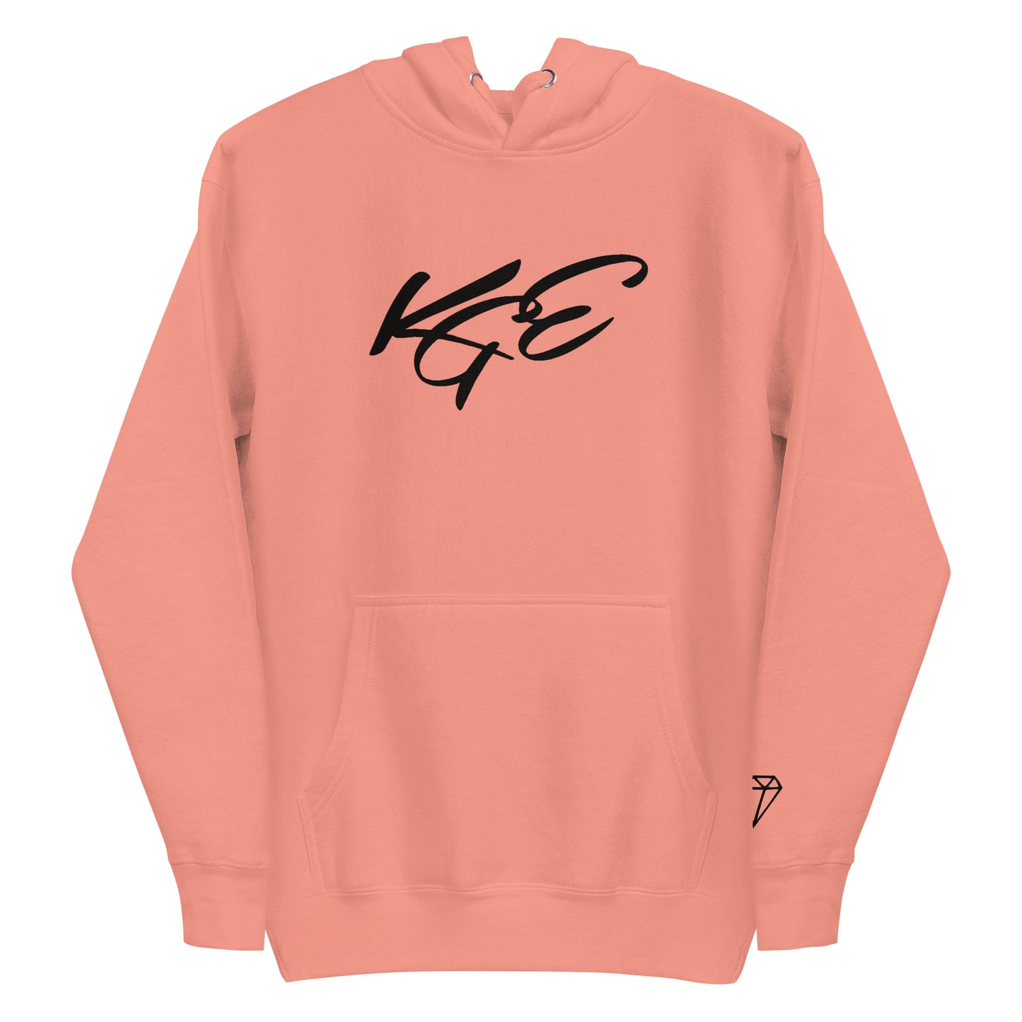 KGE Unlid - Black Embroidery Unisex Premium Hoodie