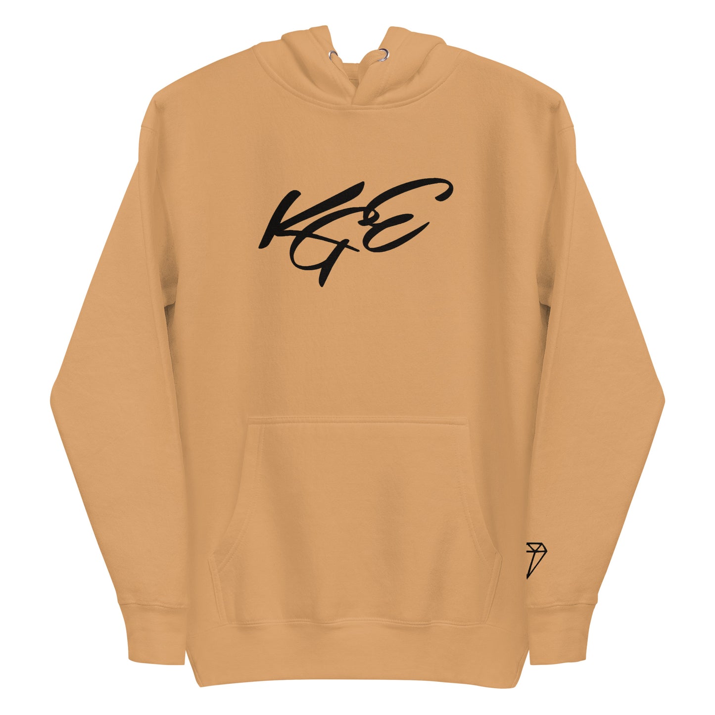 KGE Unlid - Black Embroidery Unisex Premium Hoodie