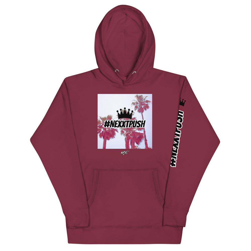 #Nexxtpush Pacific Crown Premium Maroon Hoodie
