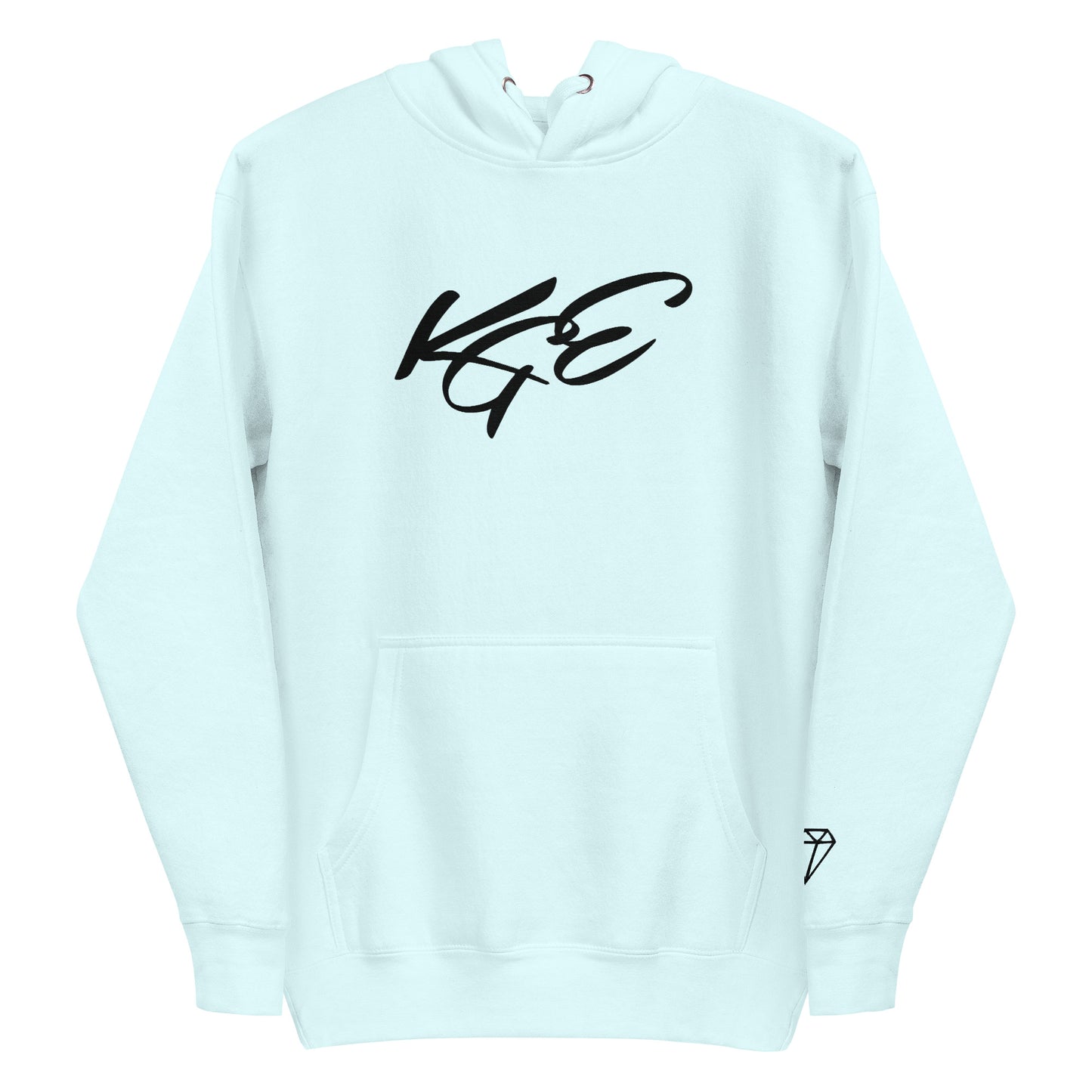 KGE Unlid - Black Embroidery Unisex Premium Hoodie