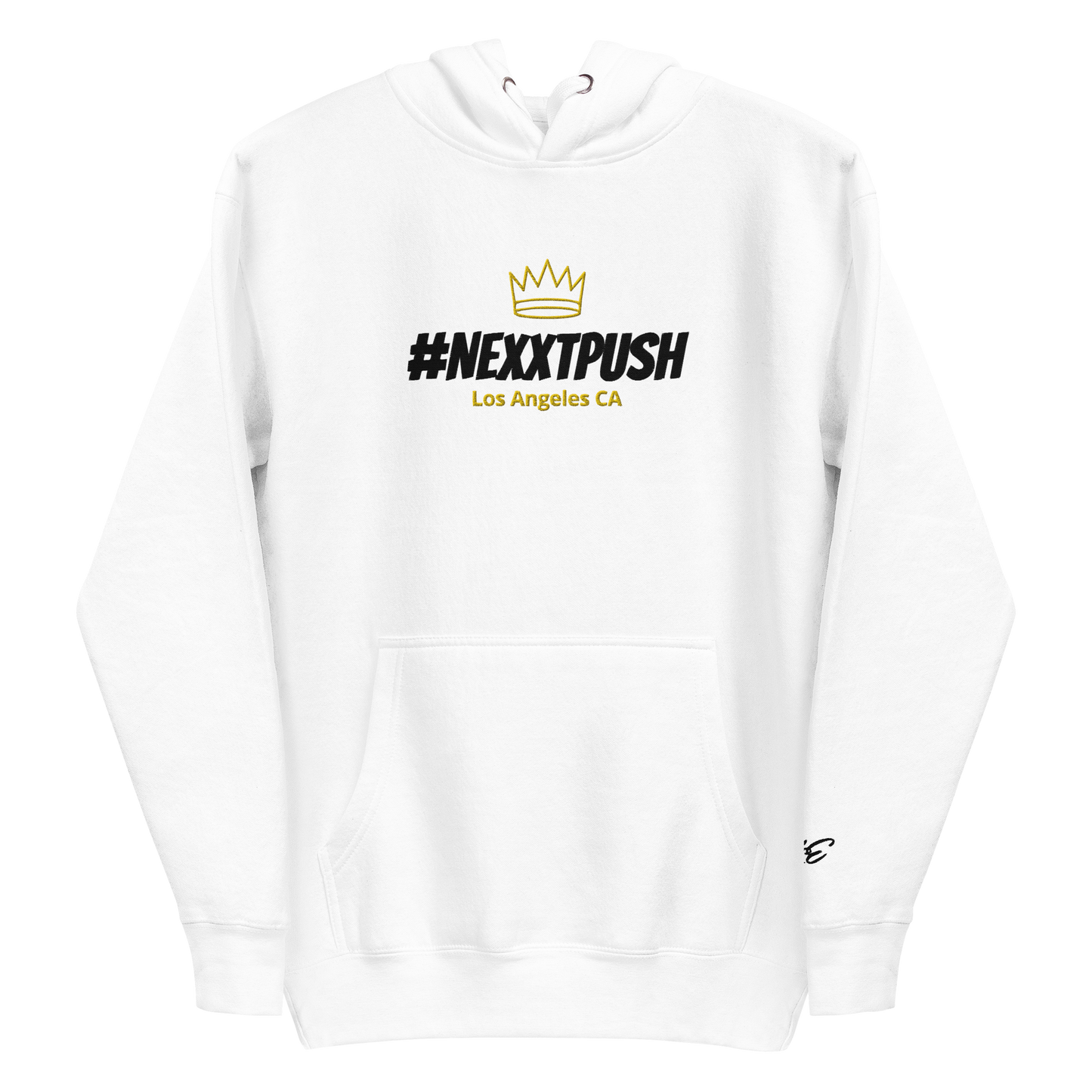 #Nexxtpush Royalty Embroidery Slim Premium Hoodie