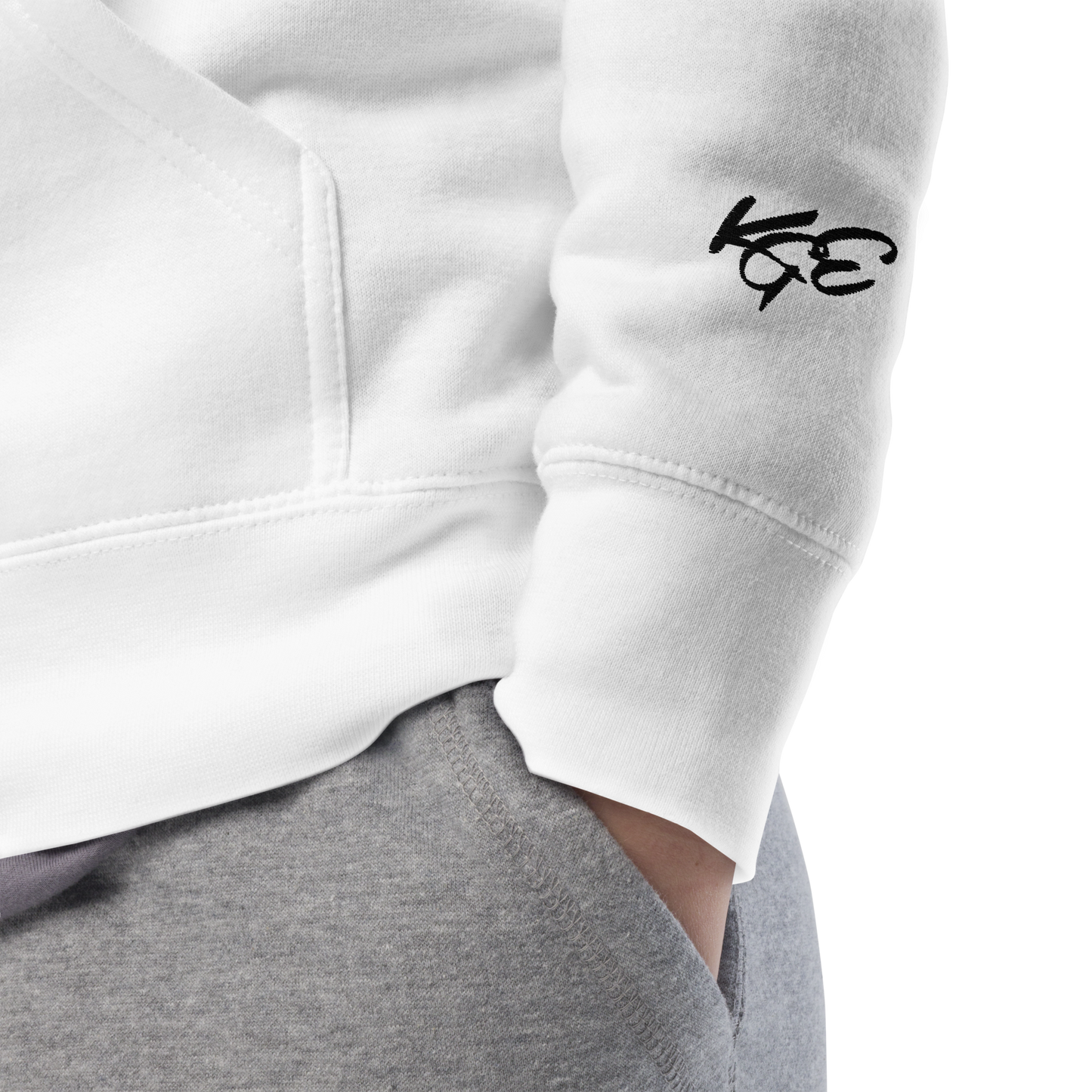 #Nexxtpush Royalty Embroidery Slim Premium Hoodie