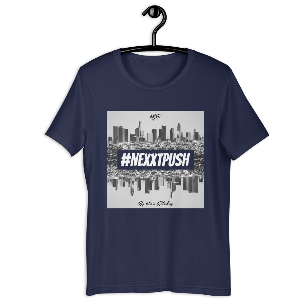 (Big Size) #NEXXTPUSH Logo Los Angeles Premium Tee