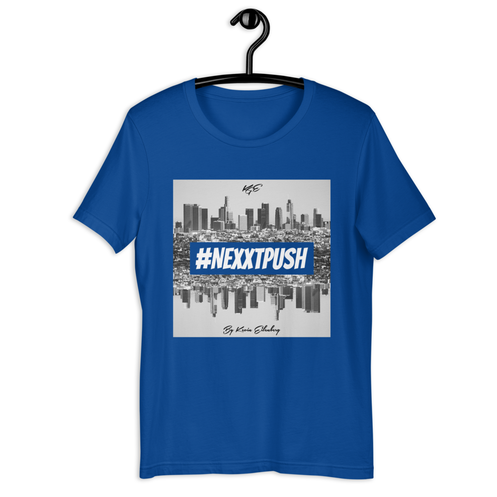 (Big Size) #NEXXTPUSH Logo Los Angeles Premium Tee