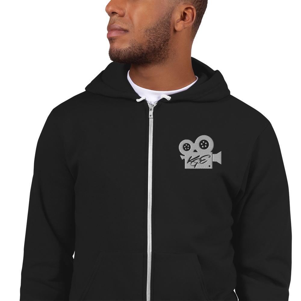 American Apparel - KGE Movie Camera Zip Hoodie
