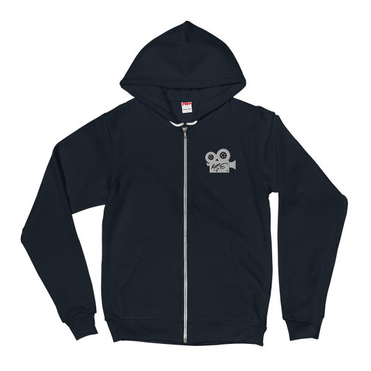 American Apparel - KGE Movie Camera Zip Hoodie